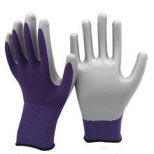 NMSAFETY half coated nitrile safe hand glove